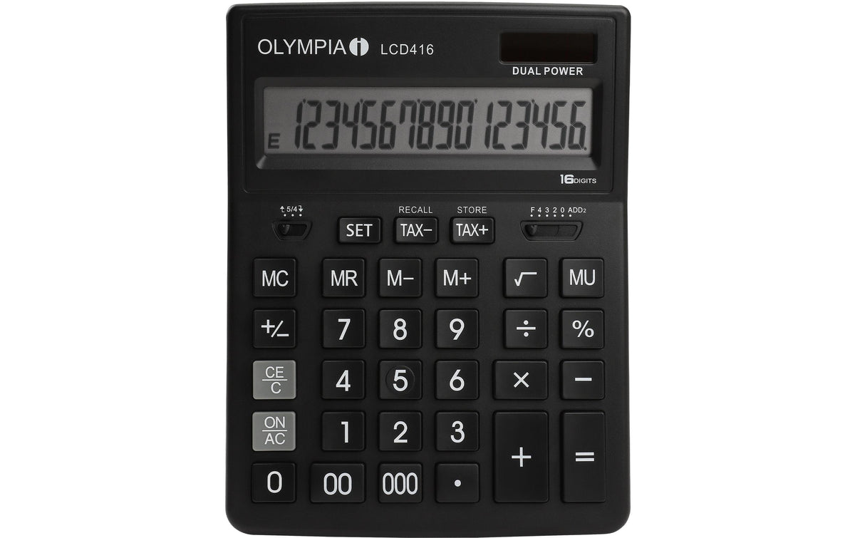 Olympia Tischrechner LCD 416