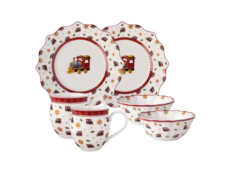 Villeroy & Boch | Toy's Delight Set Lok | 6 teilig, Frühstückset