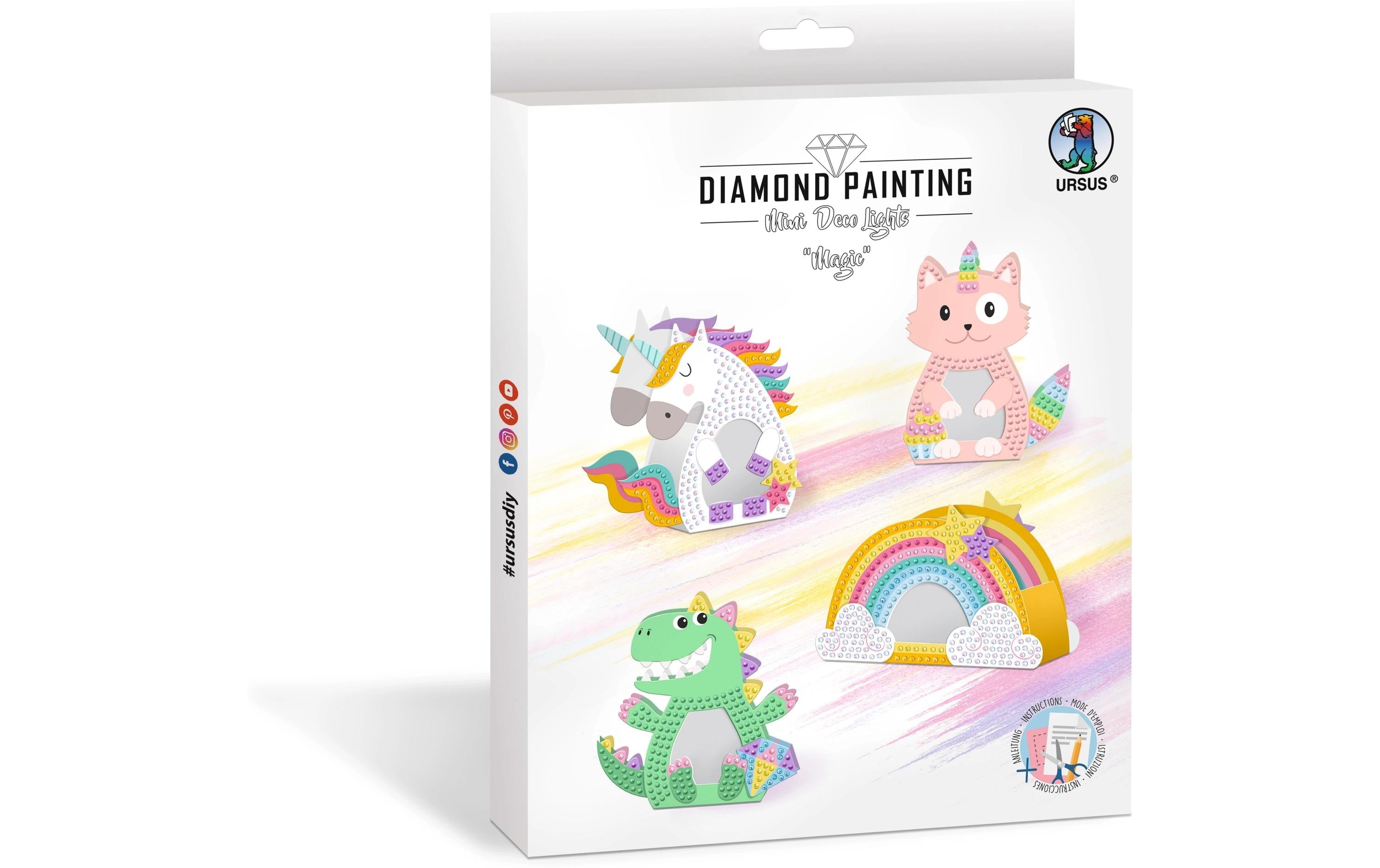URSUS Diamond Painting Bastelset Magic