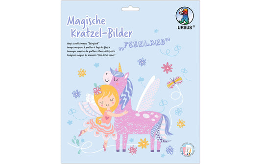 URSUS Bastelset Kratzbilder