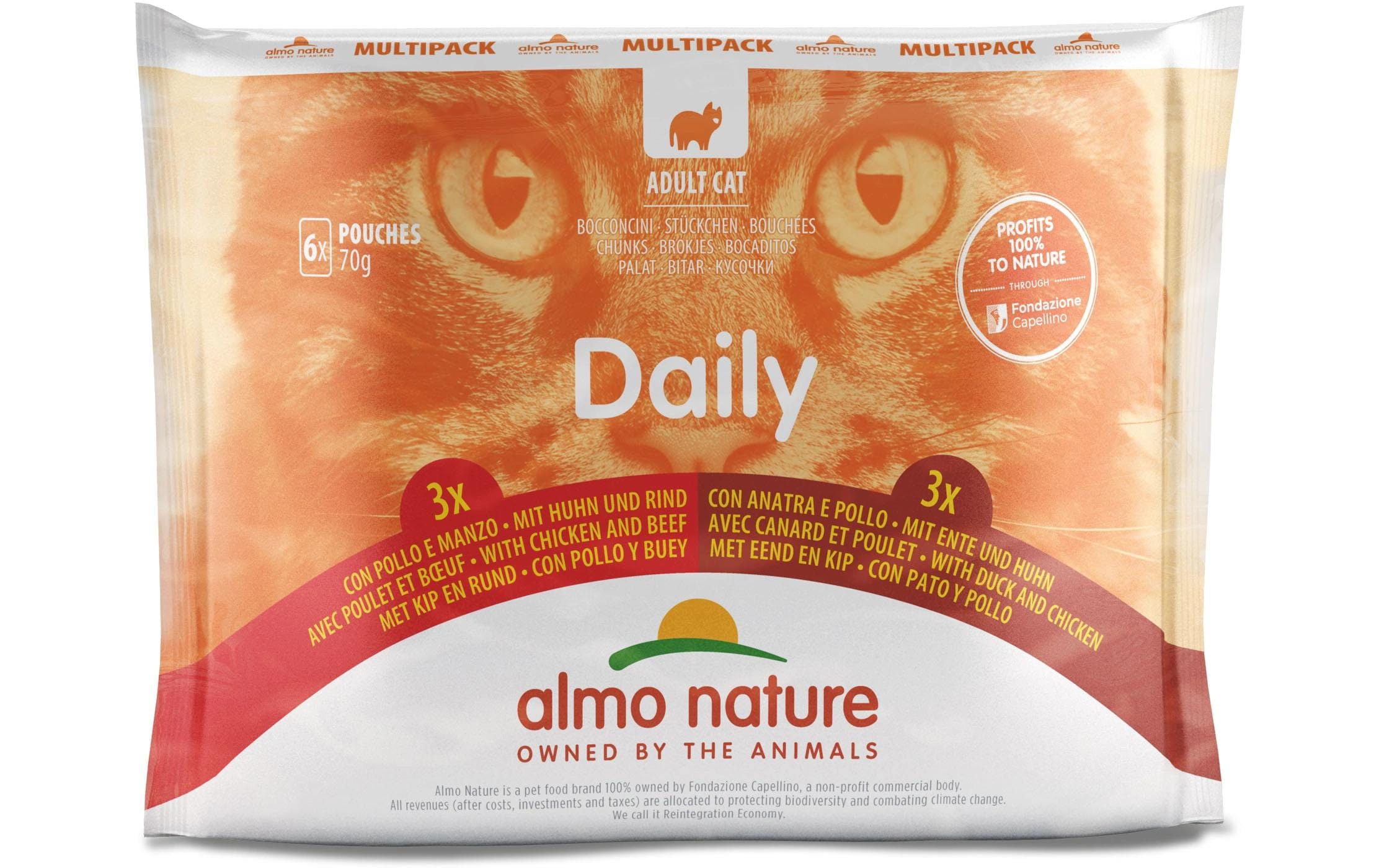 Almo Nature Nassfutter Daily Multipack