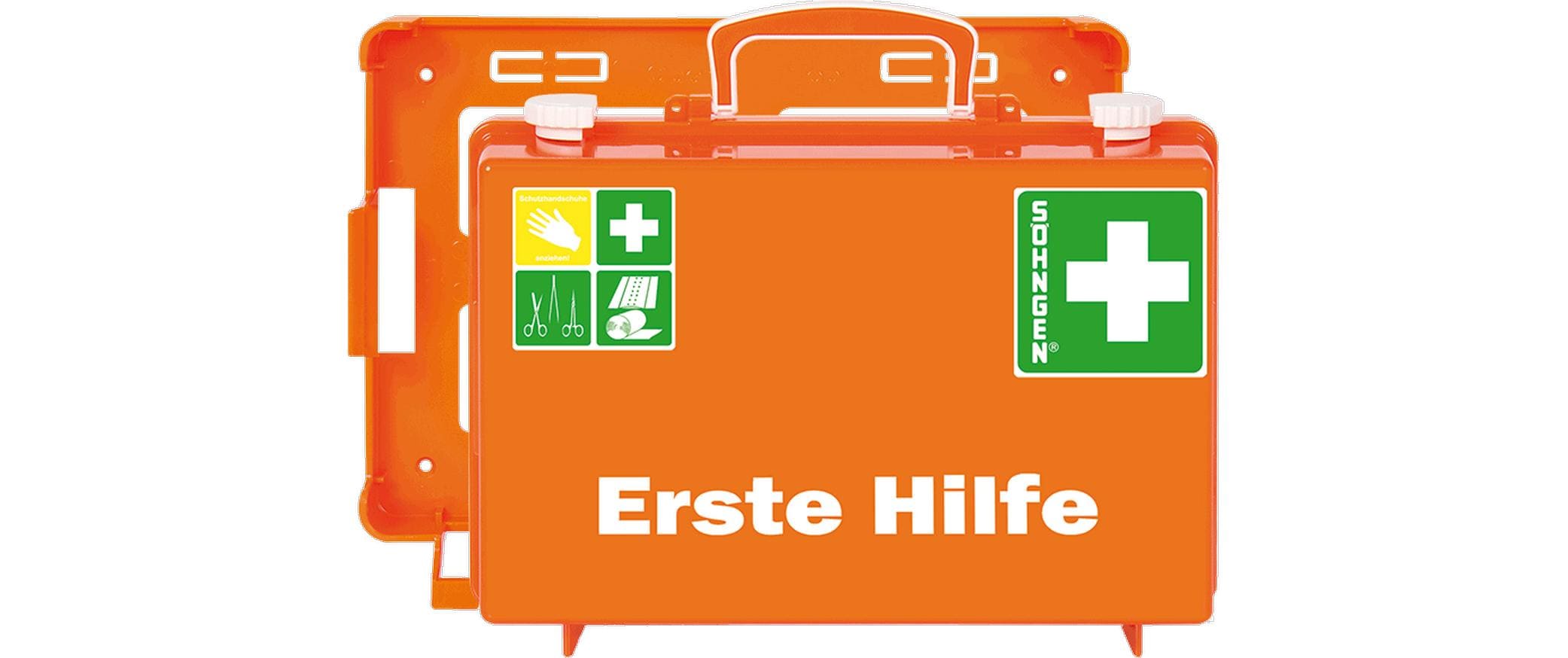 Söhngen Erste-Hilfe-Koffer SN-CD orange