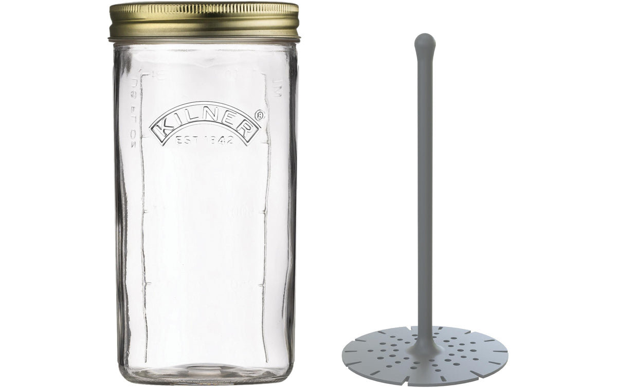 Kilner Gurkenglas mit Heber 1 L