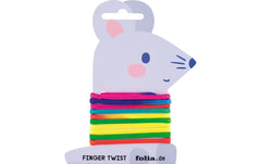 Folia | Finger Twist | 160 cm, regenbogen