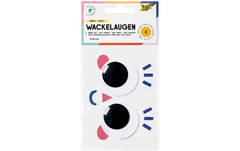Folia | Wackelaugen selbstklebend | 2 Stück, Ø 50mm