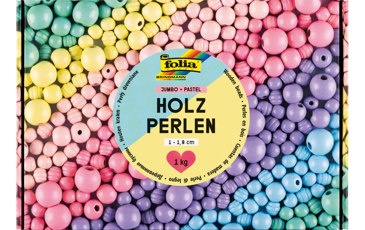 Folia Holzperlen Jumbo