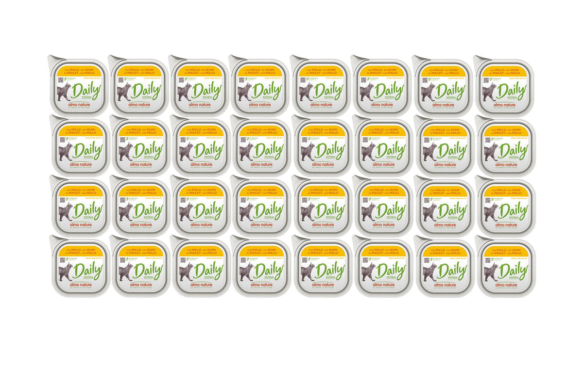 Almo Nature Nassfutter Daily Huhn KIT