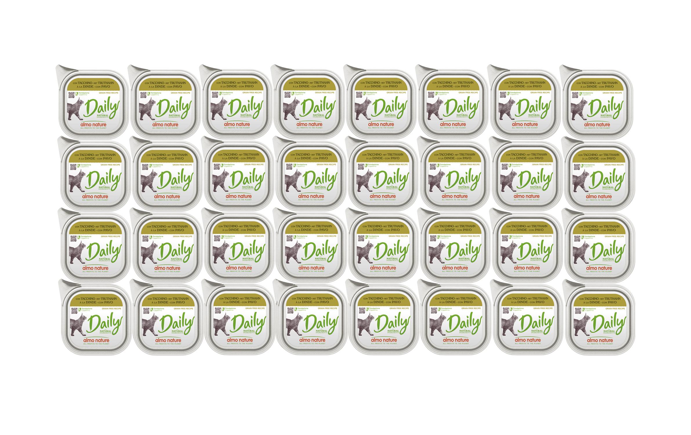 Almo Nature Nassfutter Daily Truthahn KIT