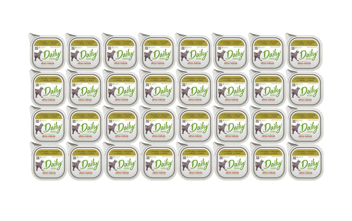 Almo Nature Nassfutter Daily Truthahn KIT