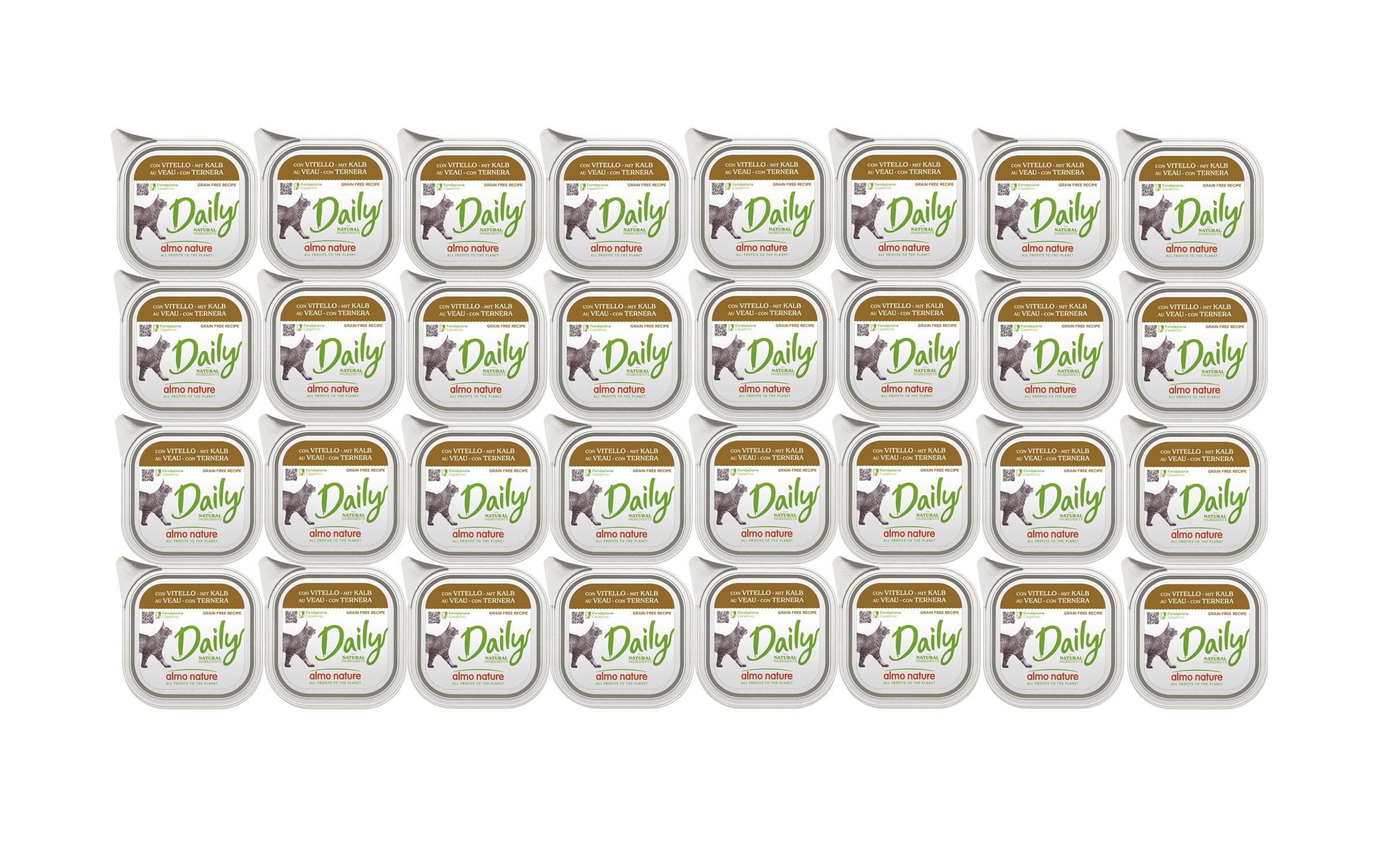 Almo Nature Nassfutter Daily Kalb KIT