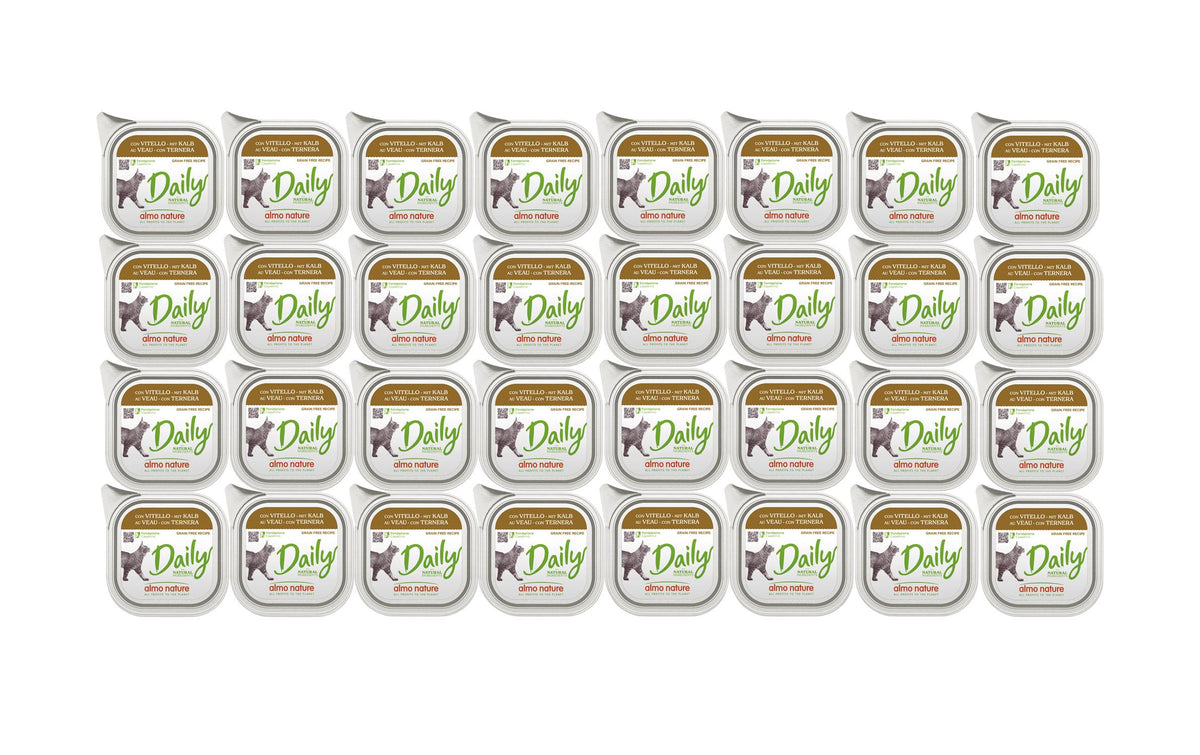 Almo Nature Nassfutter Daily Kalb KIT