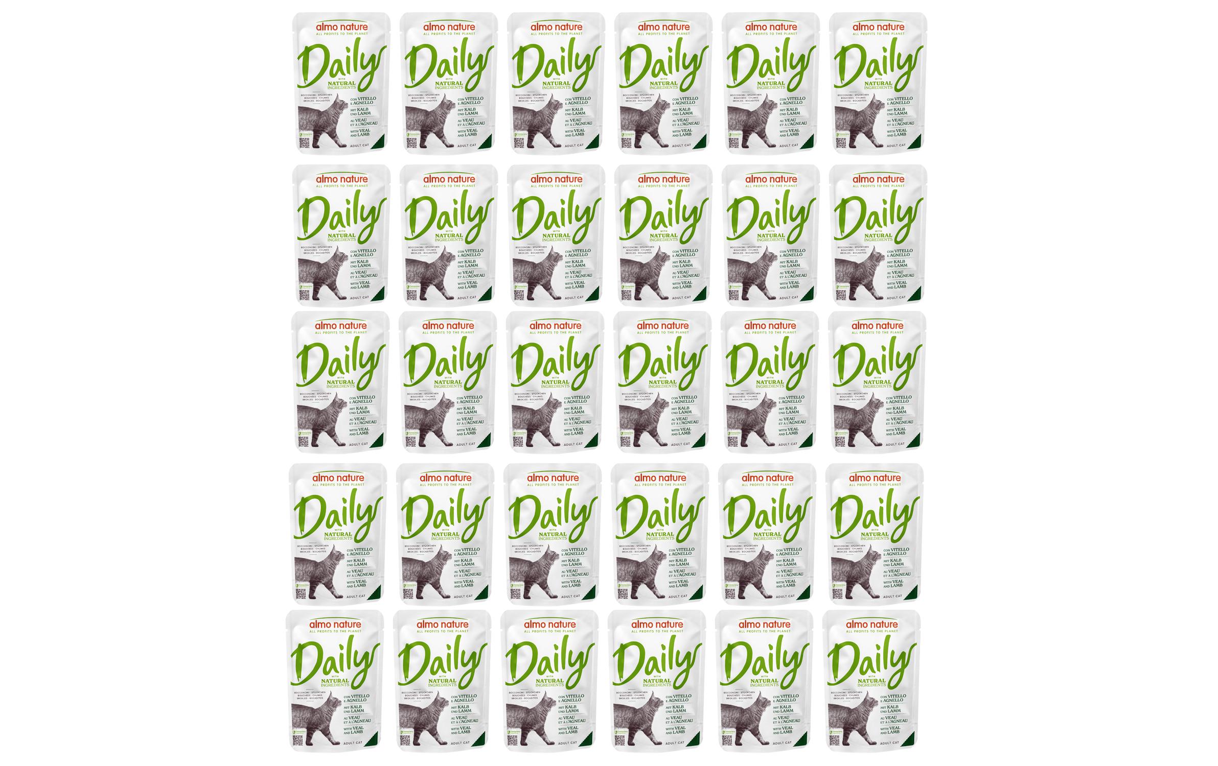 Almo Nature Nassfutter Daily 30x70g KIT