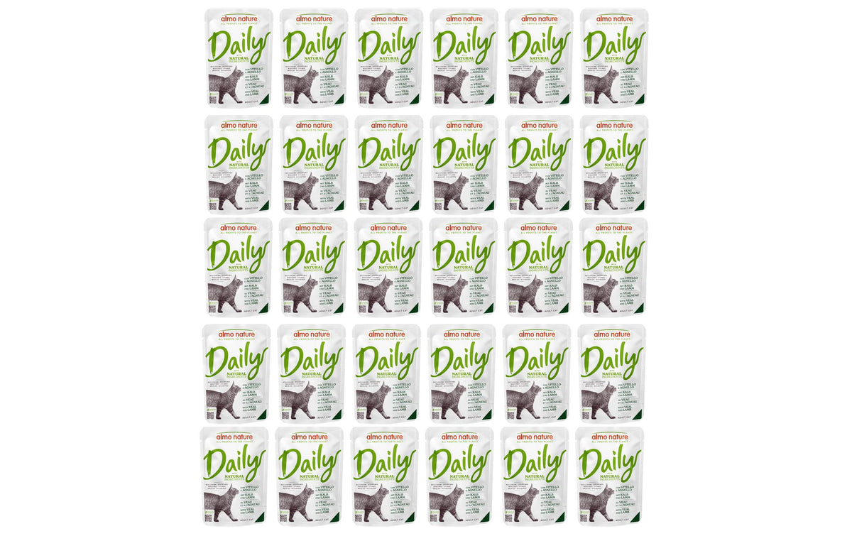 Almo Nature Nassfutter Daily 30x70g KIT