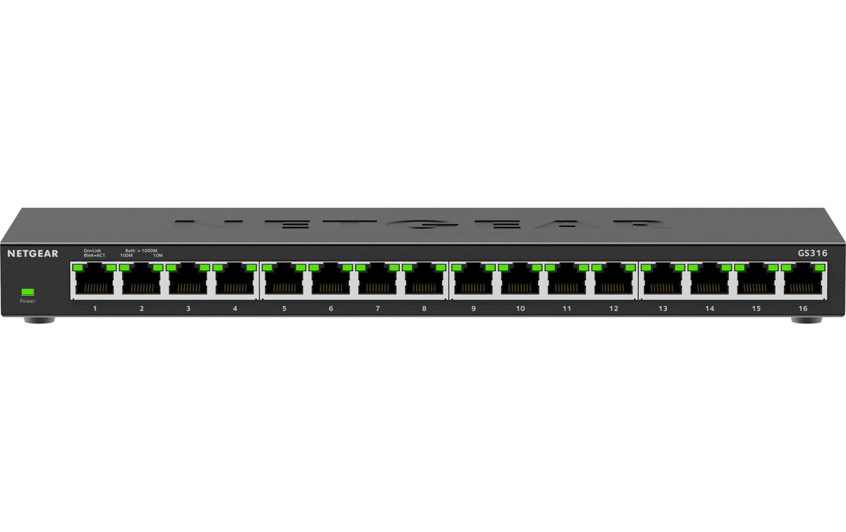 Netgear GS316 V3: 16 Port Switch
