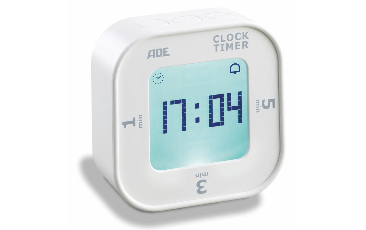 ADE digitaler Küchentimer weiss