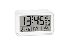 ADE digitaler Funkwecker weiss