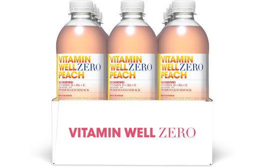 VITAMIN WELL | Zero Peach | 12x0.5L