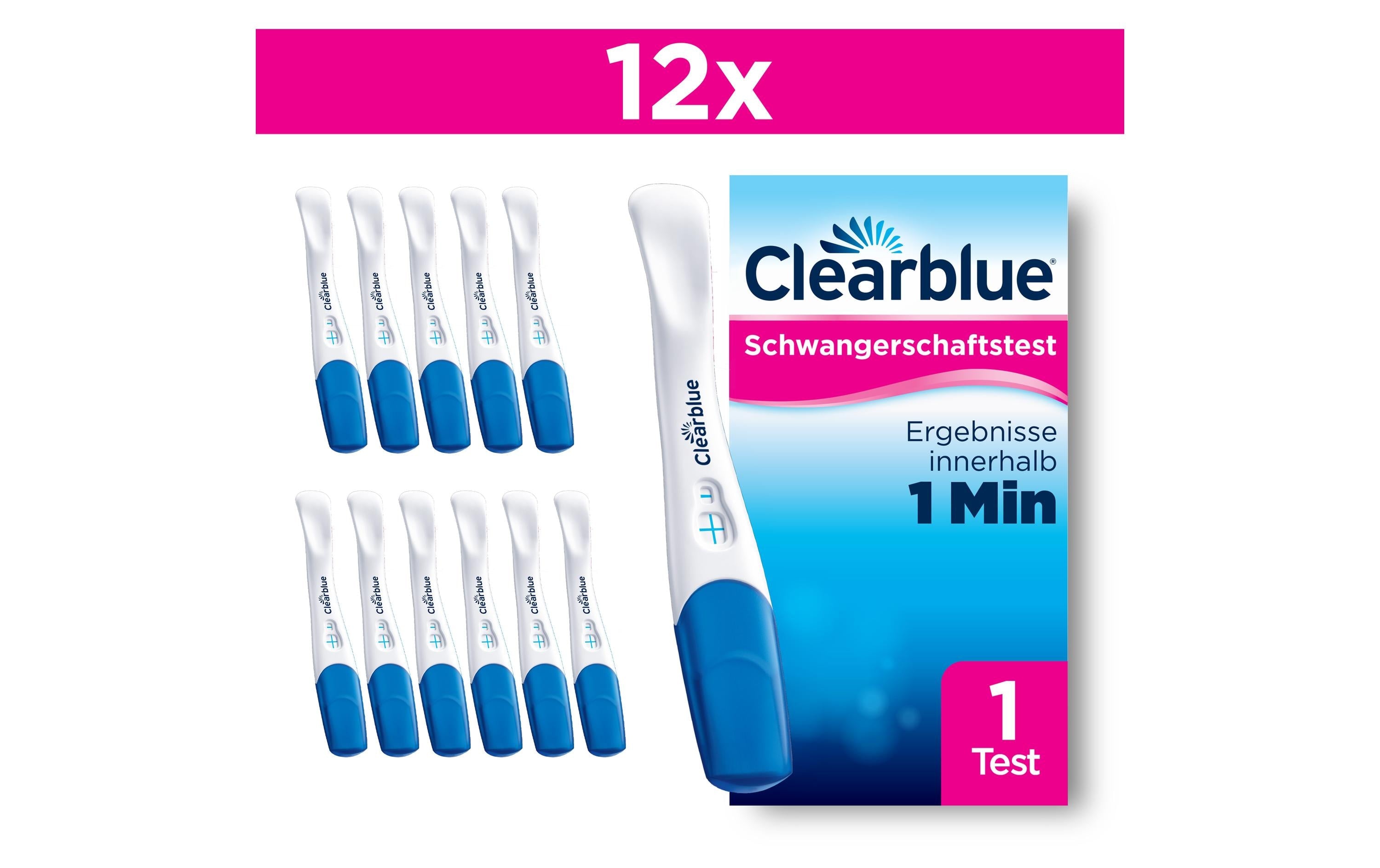 Clearblue Schwangerschaftstest