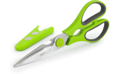 Rapesco | Mehrzweck 21cm Küchenschere | Edelstahl grün