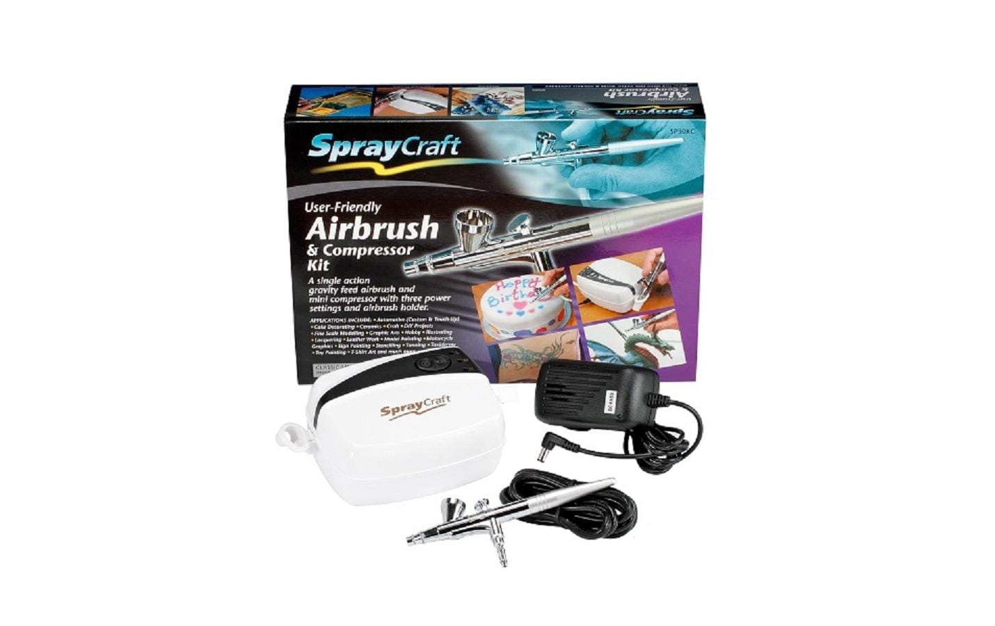 Spraycraft Airbrush Set