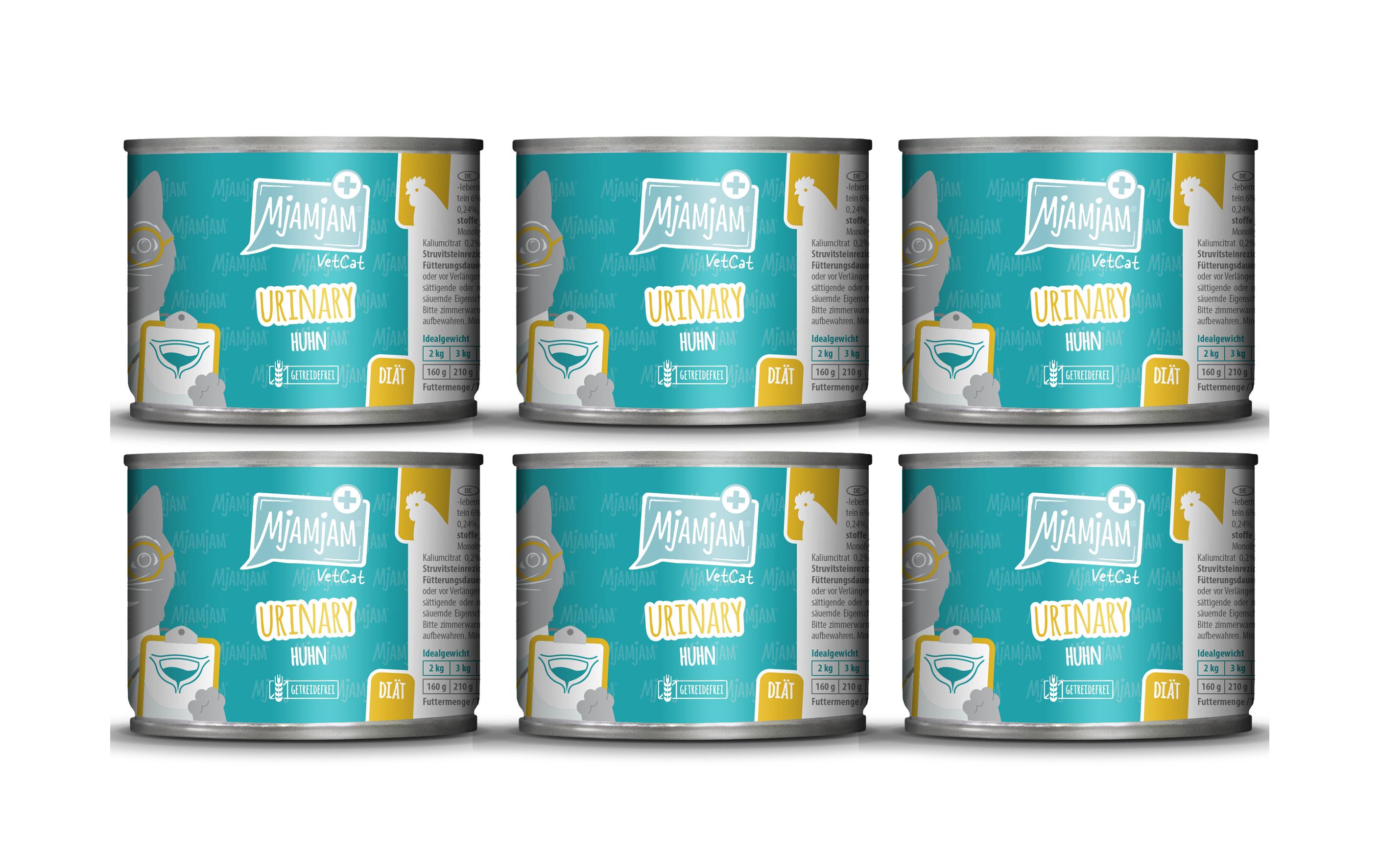 Mjamjam VetCat Diät 6x200g Kit