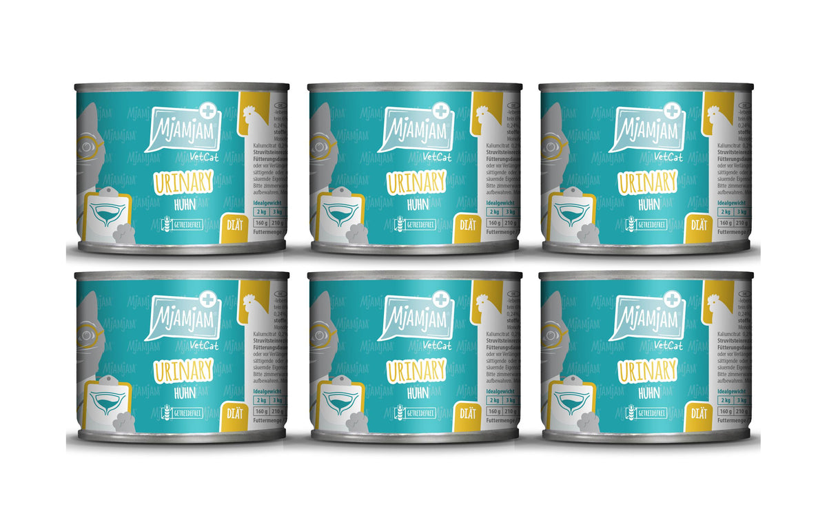 Mjamjam VetCat Diät 6x200g Kit