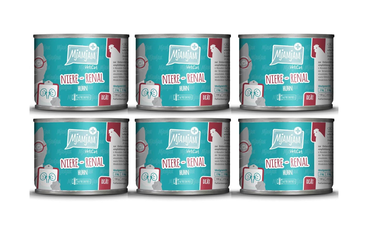 Mjamjam VetCat Diät 6x200g Kit