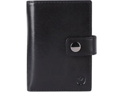 Valenta | Card Wallet Leather MagSafe Black | MagSafe, Black