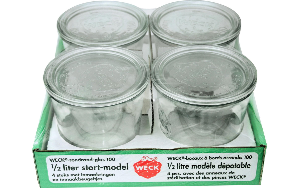 Weck 580 ml 1 Set Weck-Gläser #742
