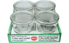 Weck 580 ml 1 Set Weck-Gläser #742
