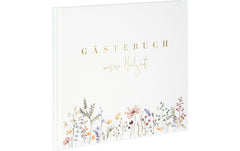Goldbuch Hochzeitsgästebuch Blütenliebe