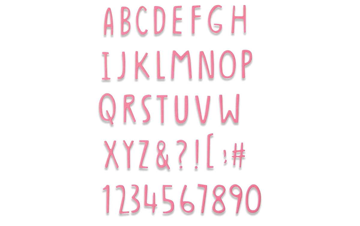 Stanzformen Alphabet und 1 - 10