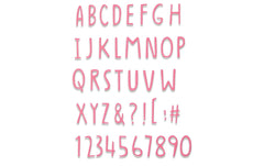 Stanzformen Alphabet und 1 - 10
