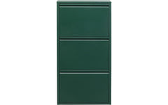 Kare Schuhschrank Caruso 3er, Grün