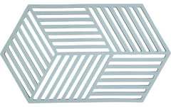 Zone Topfuntersetzer Hexagon, Helblau