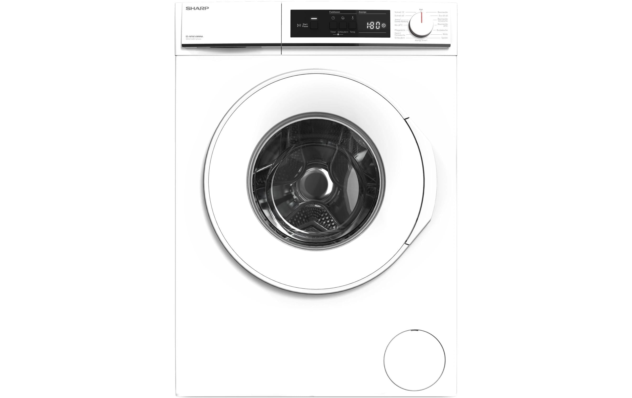 Sharp Waschmaschine ES-NFA814WWNA-CH