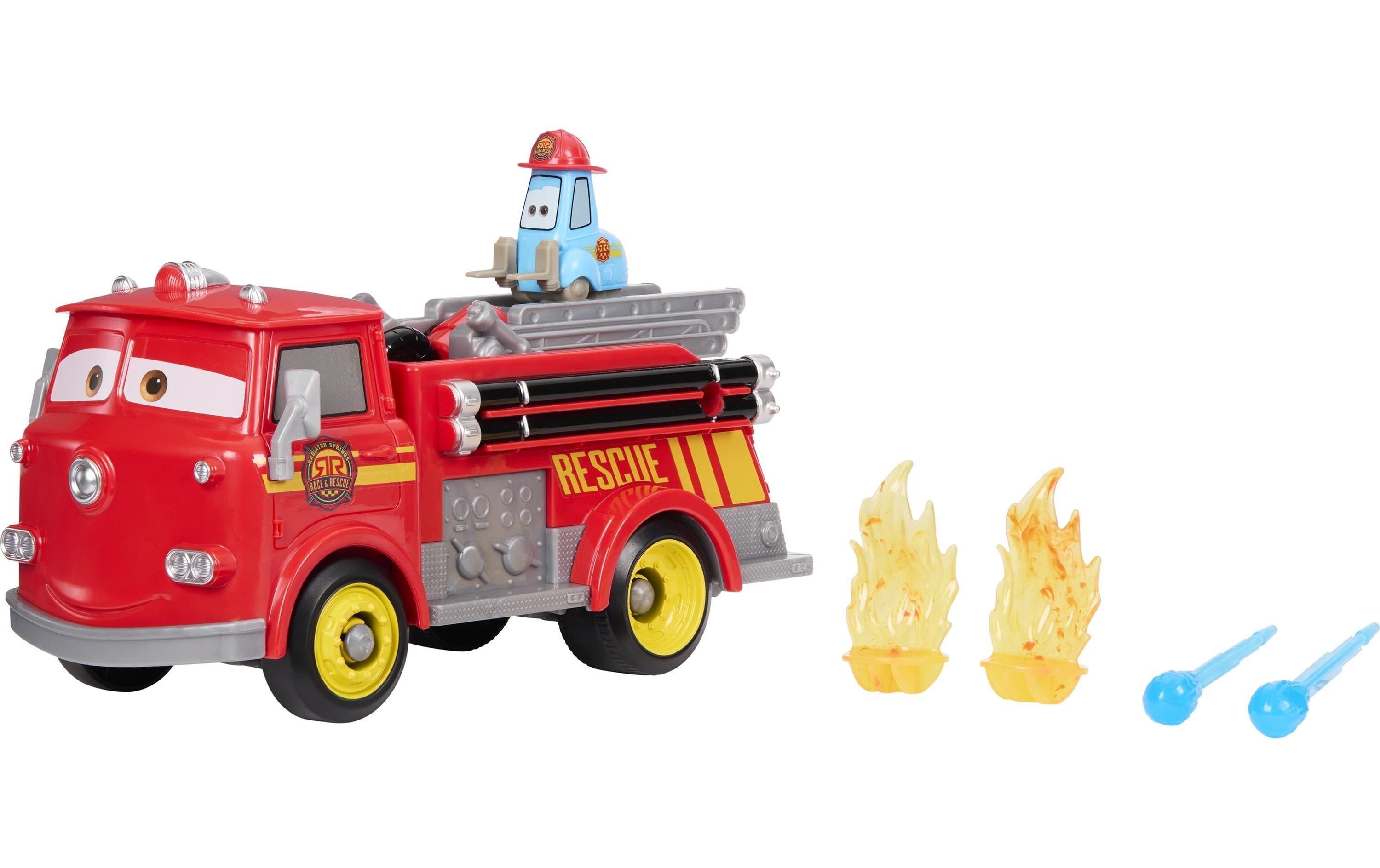 Disney Pixar Cars Feuerwehrauto Red & Guido