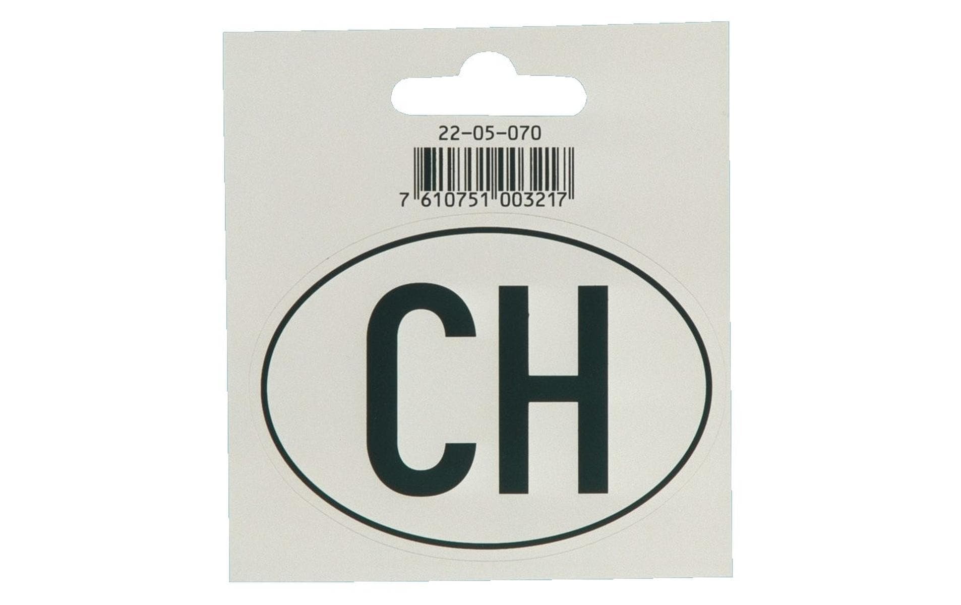Hoheitszeichen CH für Motorräder,