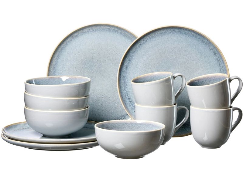 Ritzenhoff & Breker | R&B Geschirrset Skagen | 12-teilig, Grau