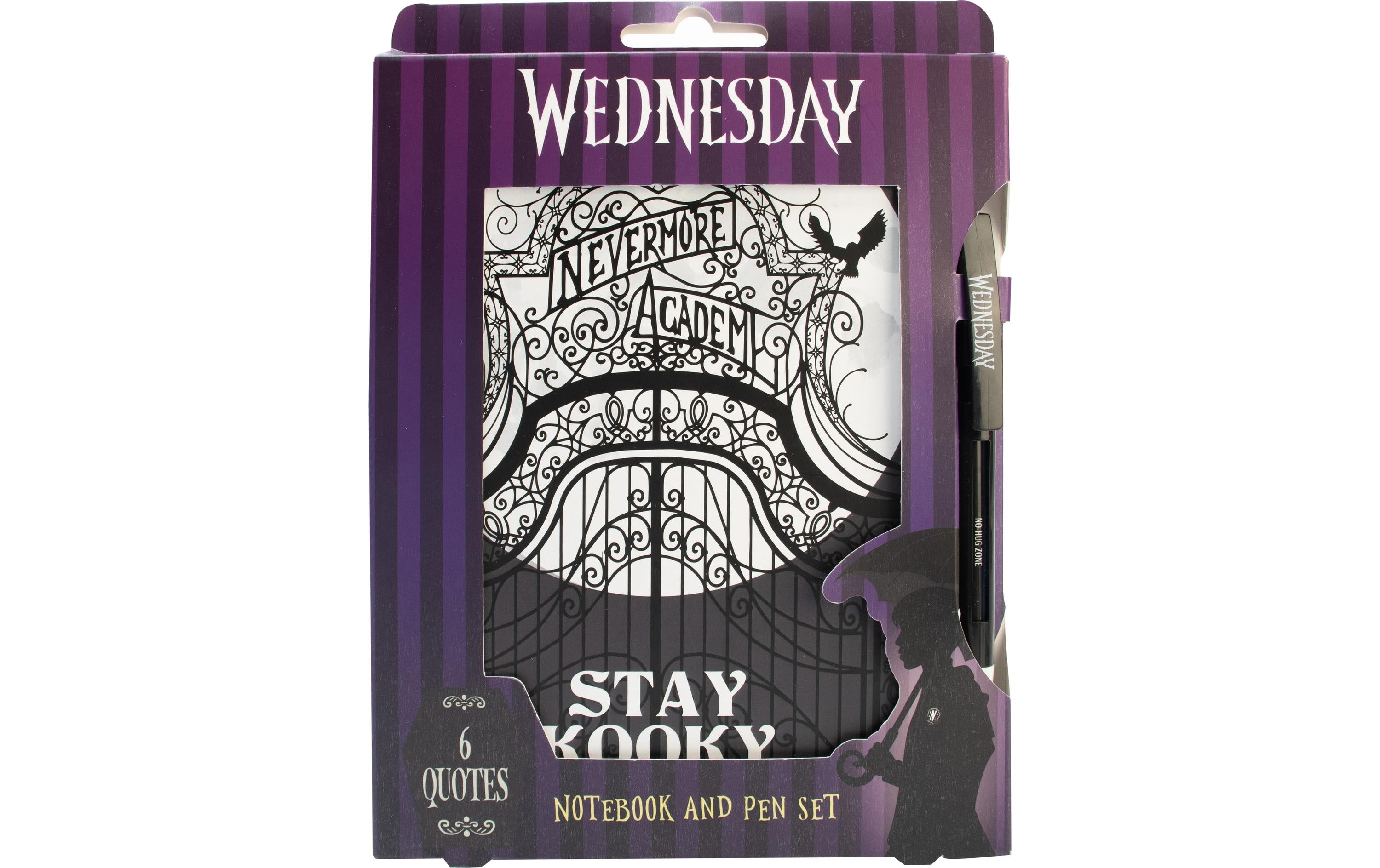 Wednesday - Notizbuch Set