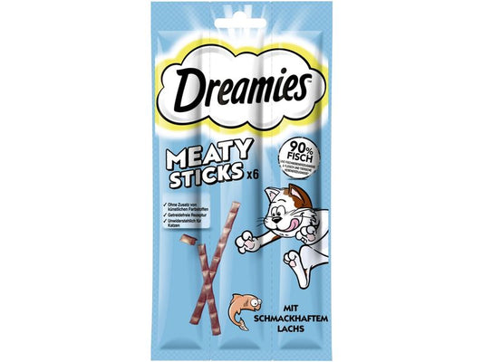 Dreamies | Meaty Sticks Lachs | 6x5g