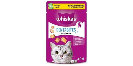 Whiskas | Dentabites mit Huhn | 6x40g