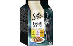 Sheba Fresh&Fine Sauce Huhn, Lachs&Truthahn