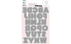 Stanzformen Alphabet Linien Essentials