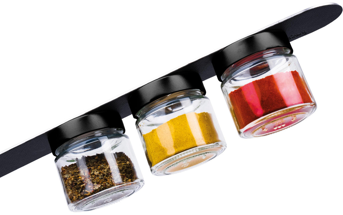Silwy, Feinkost-Magnetgläser-Set, 0.125 l,