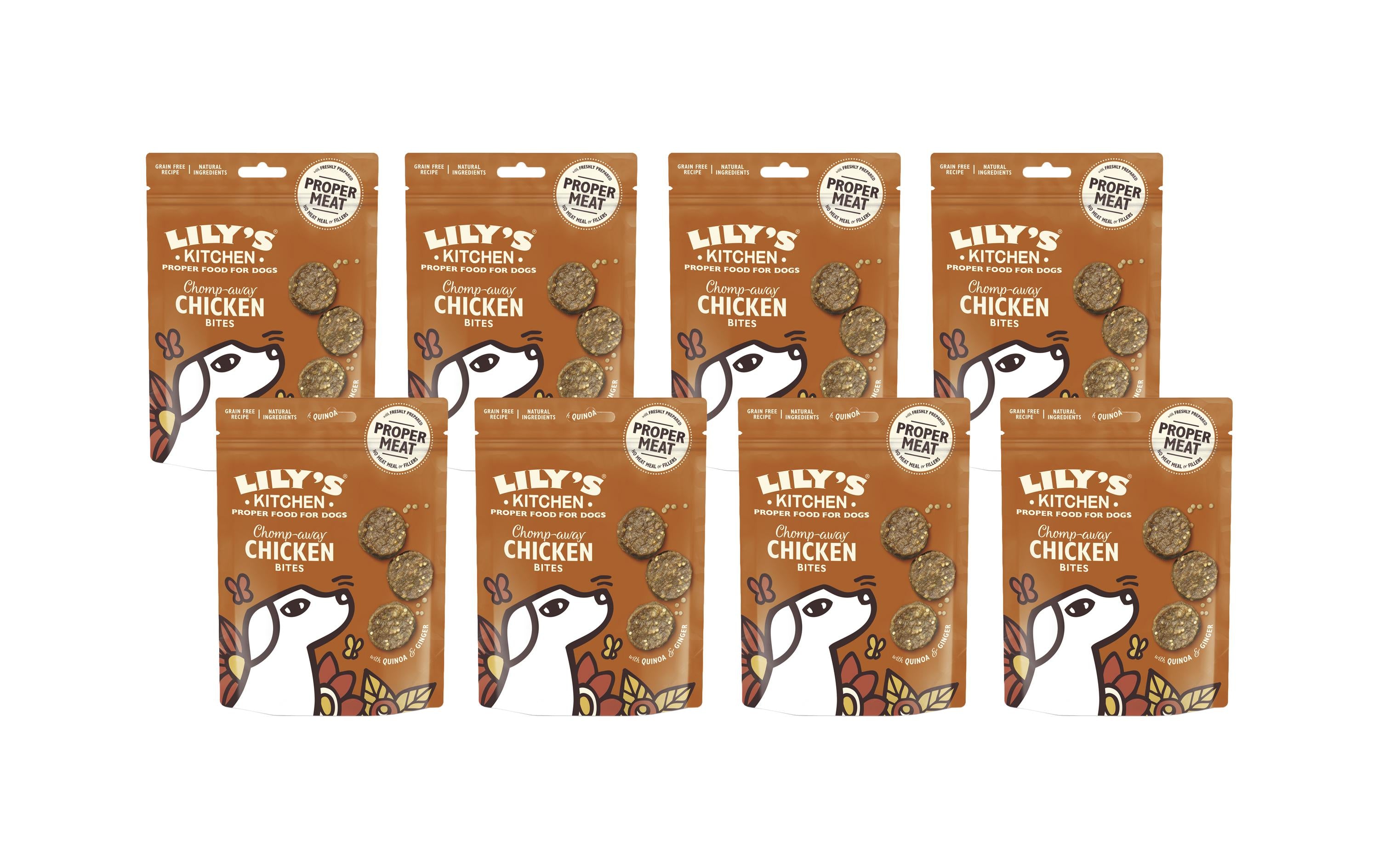 Lily's Kitchen, Chicken Bites 8 x 70 g