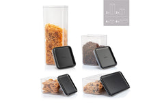 Bodum, Vorratsdose 12er Set Canteen Schwarz