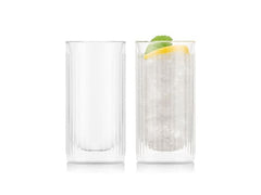 Bodum | Douro Doppelwandgläser Gin& Tonic | 2er Set, Glas, 0.28 Liter