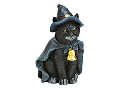G. Wurm | Aufsteller Halloween Katze | 10x14x9cm