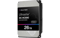 Western Digital | Ultrastar DC HC590 26TB SATA | 512e SE, 24x7, 7200rpm, L4.16ms, 512MB